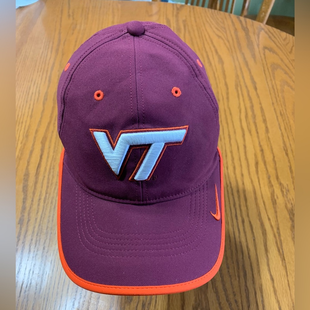 Nike Virginia Tech Hokies ball cap.
